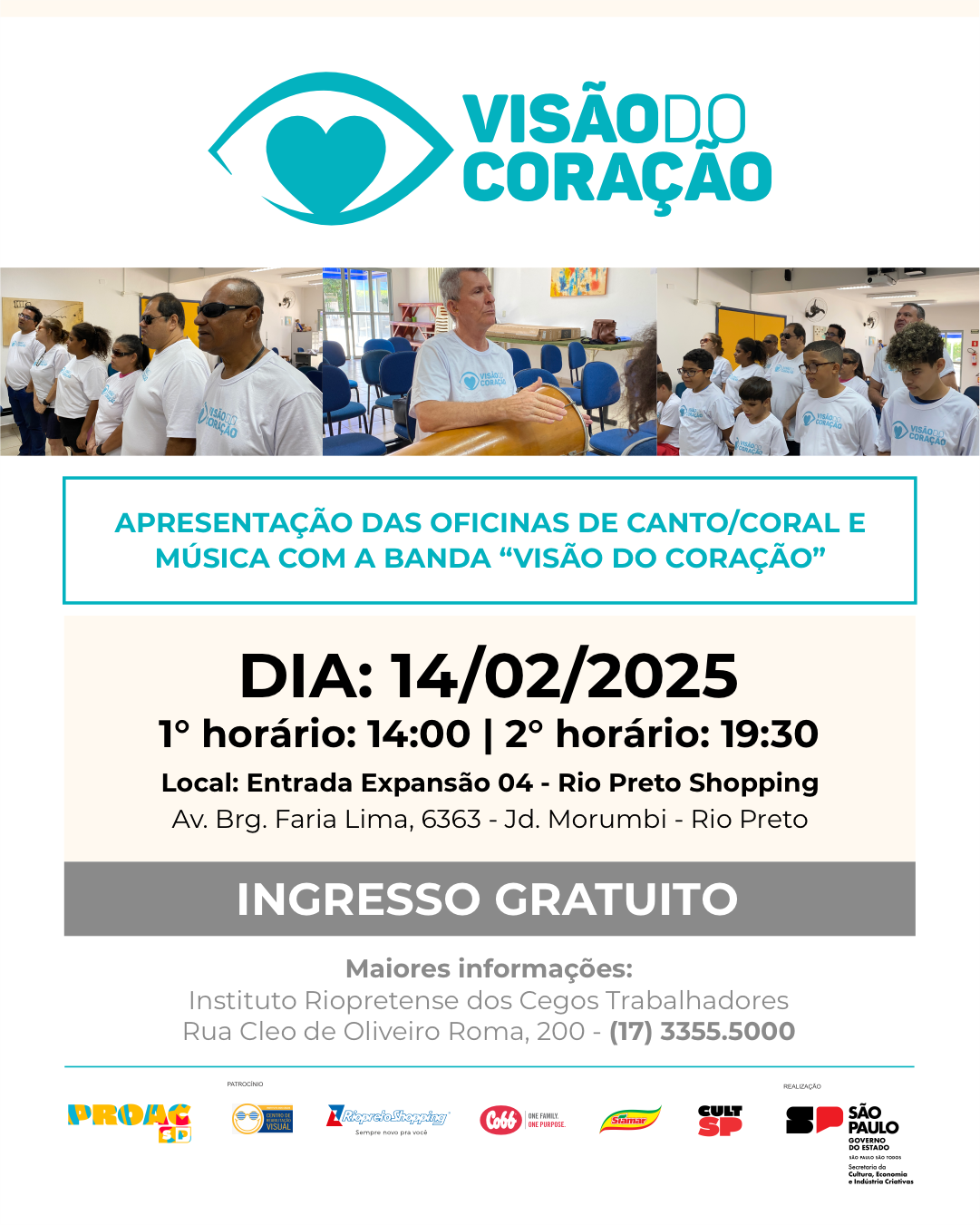 Instituto dos Cegos 4 Campanha APAE VISA OCORAC A O25 feed